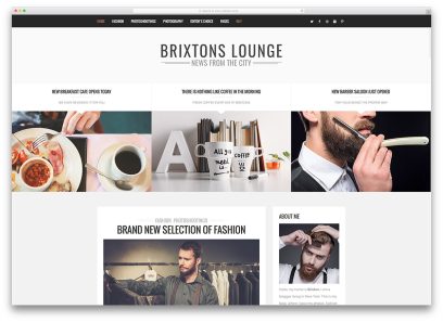 Blogs Using Brixton WordPress Theme