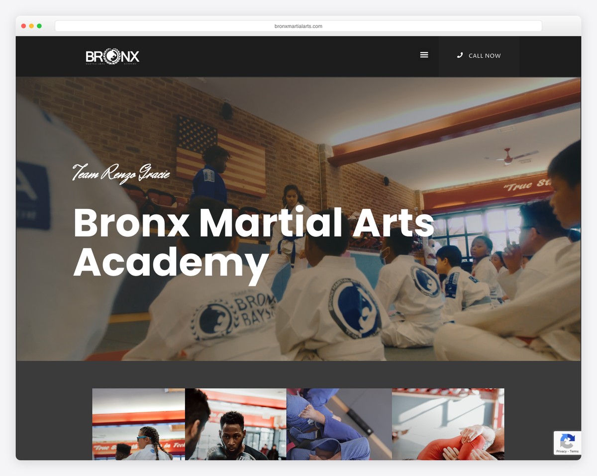 bronx martial arts website