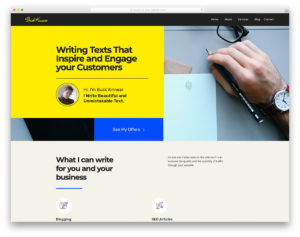BuckKinnear website template