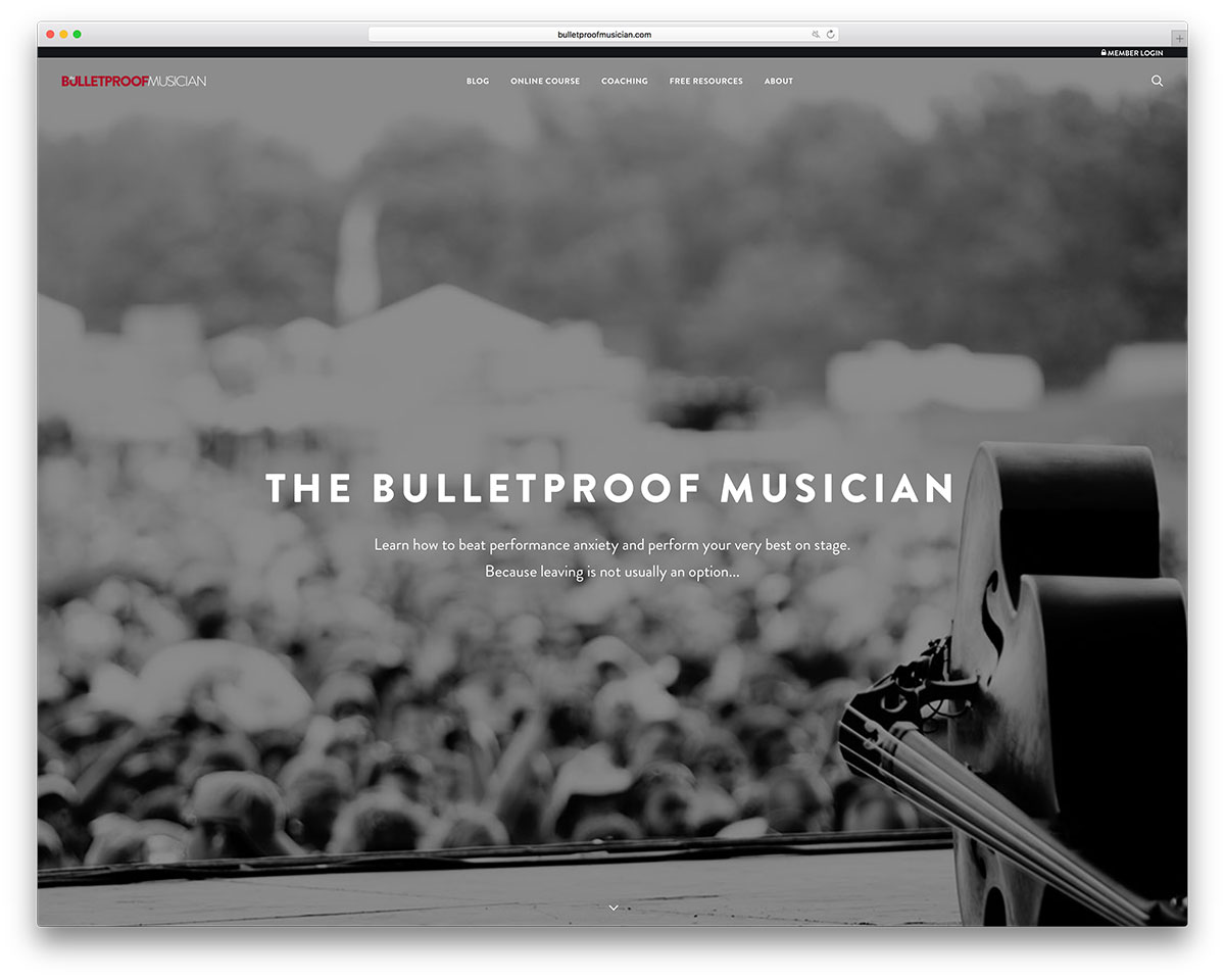 bulletproofmusician-uncode-music-theme-example