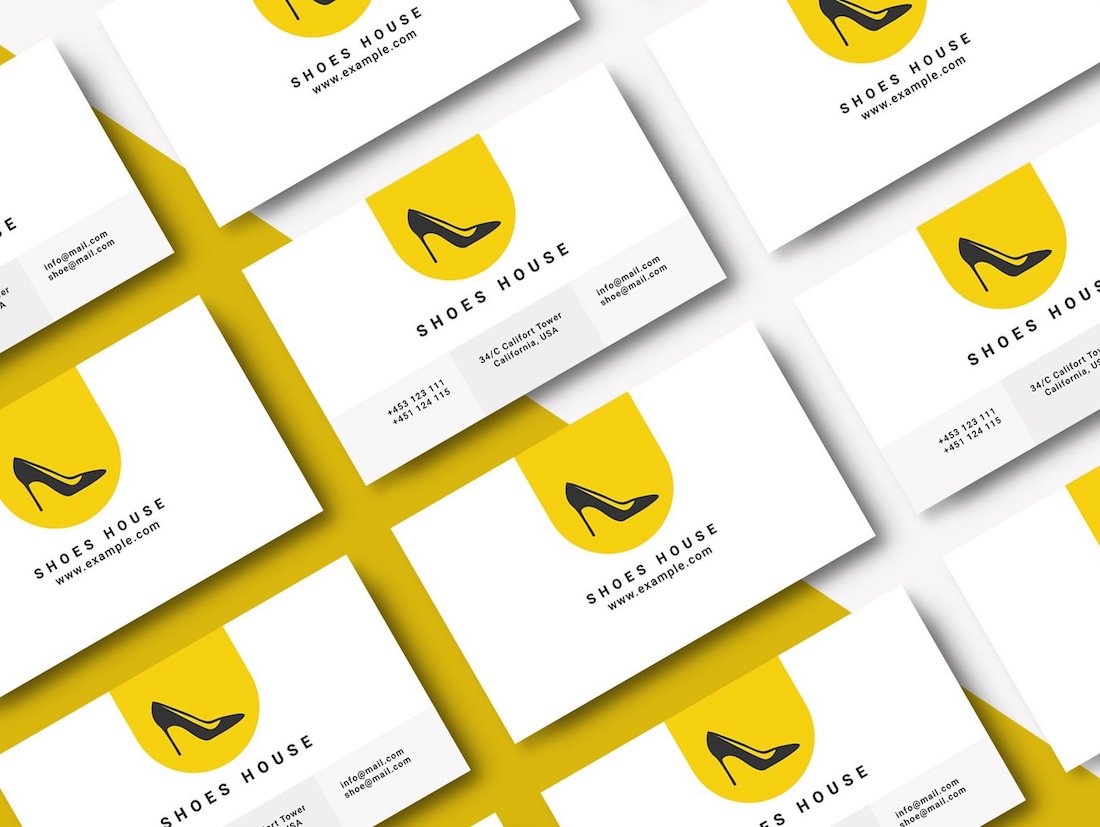 Download 25 Business Card Mockup Templates 2020 Colorlib Yellowimages Mockups
