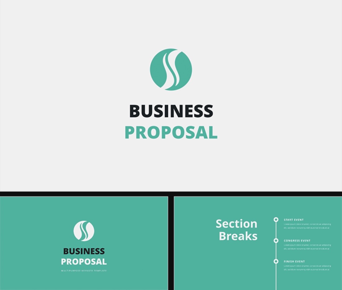 business proposal keynote template