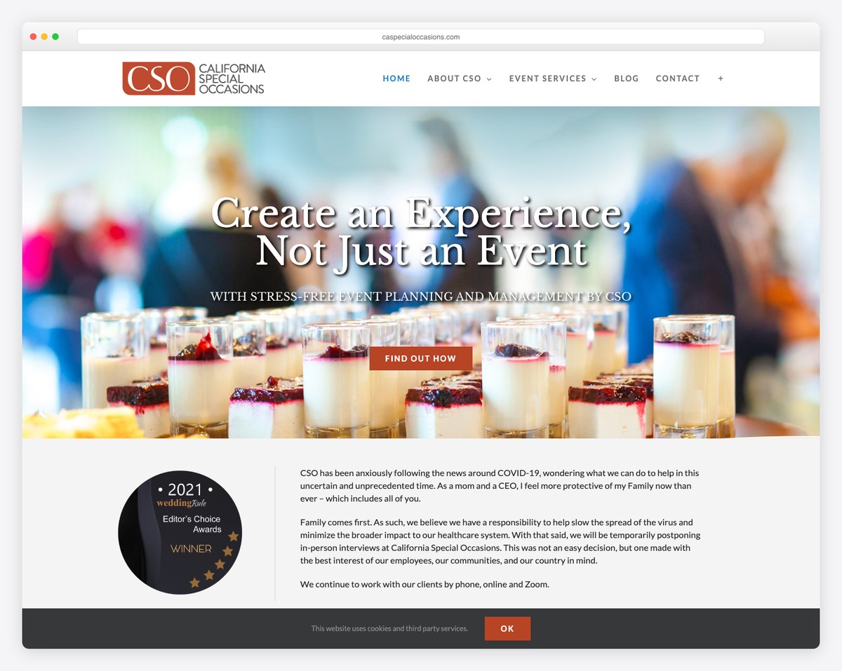 California Special Occasions