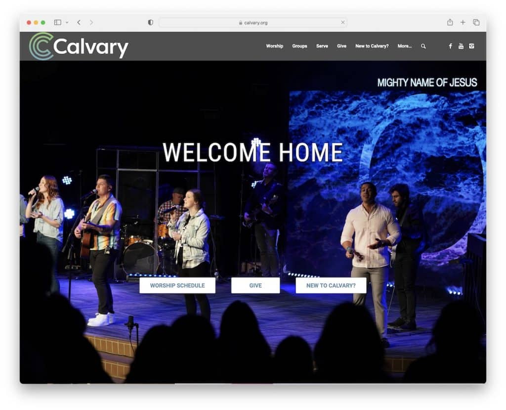 calvary church website