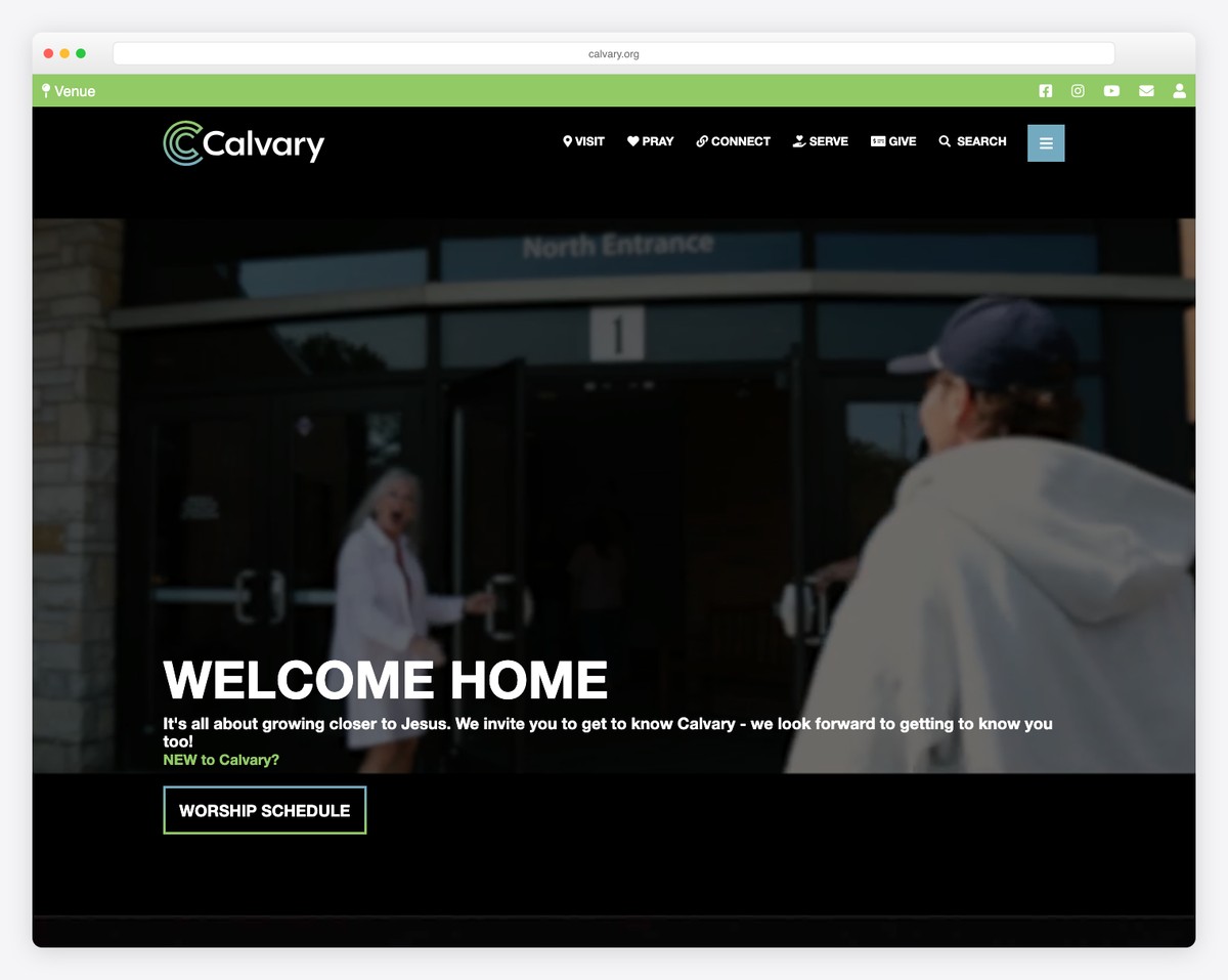 calvary church website