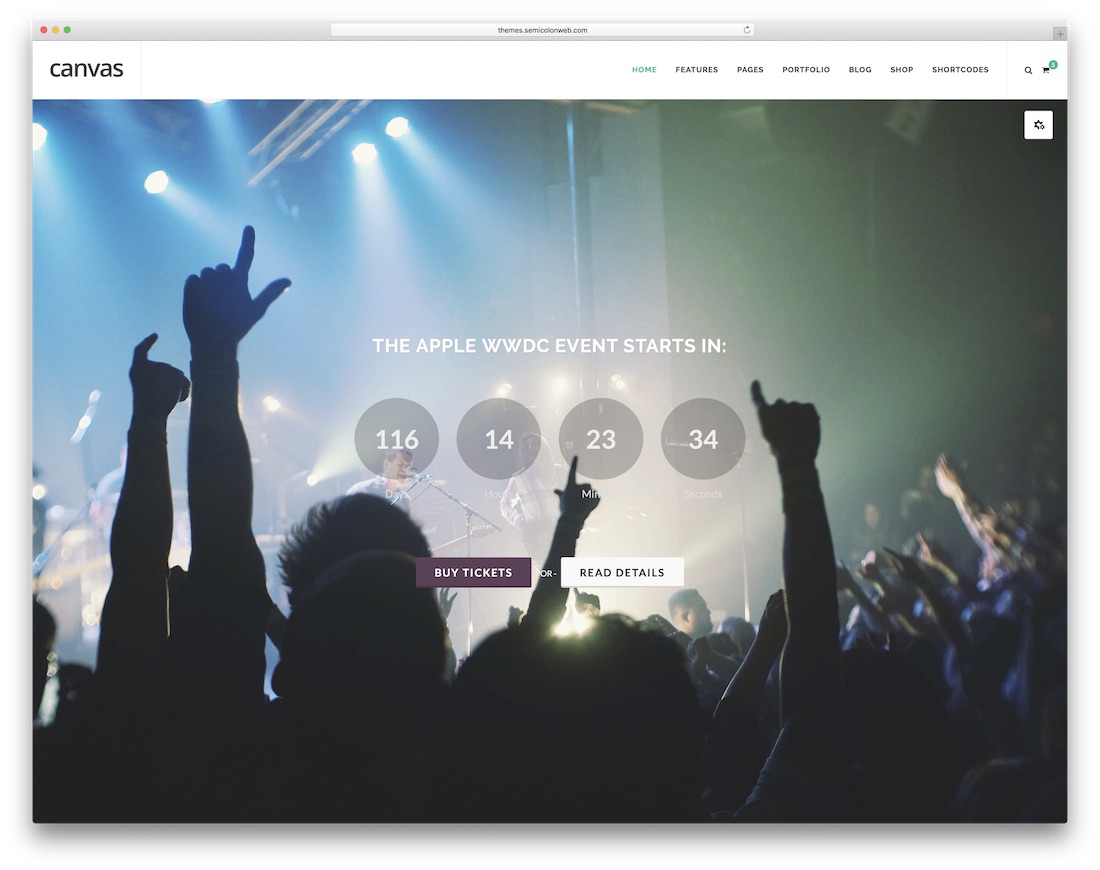 canvas bootstrap music template