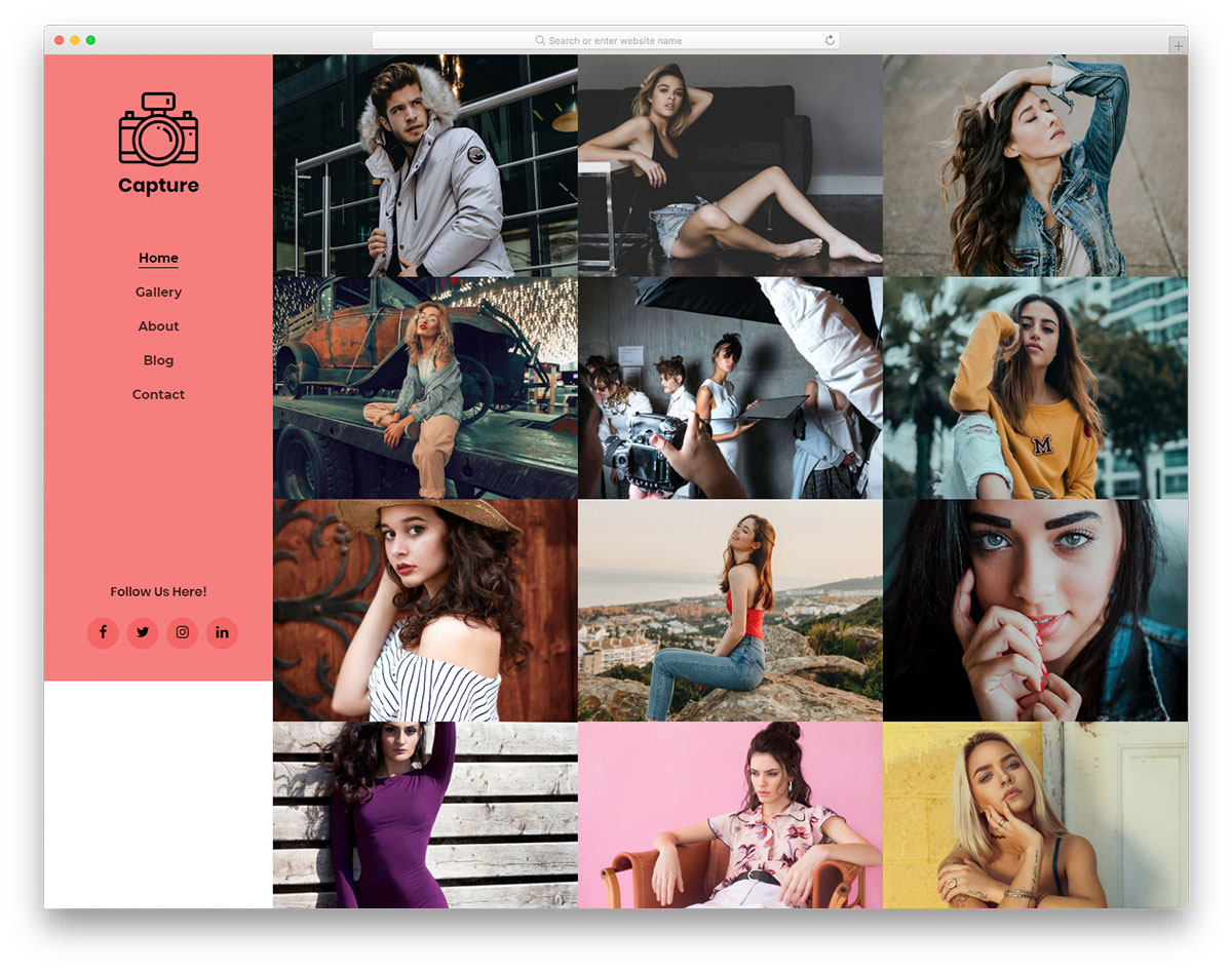 30 Free Bootstrap Gallery Templat image pic