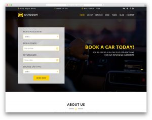 Cardoor website template