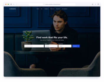 Careers website template