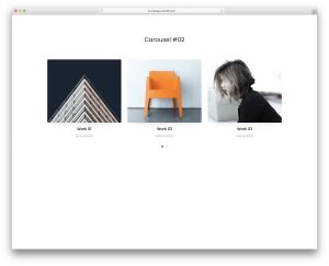 Carousel V02 UI snippet