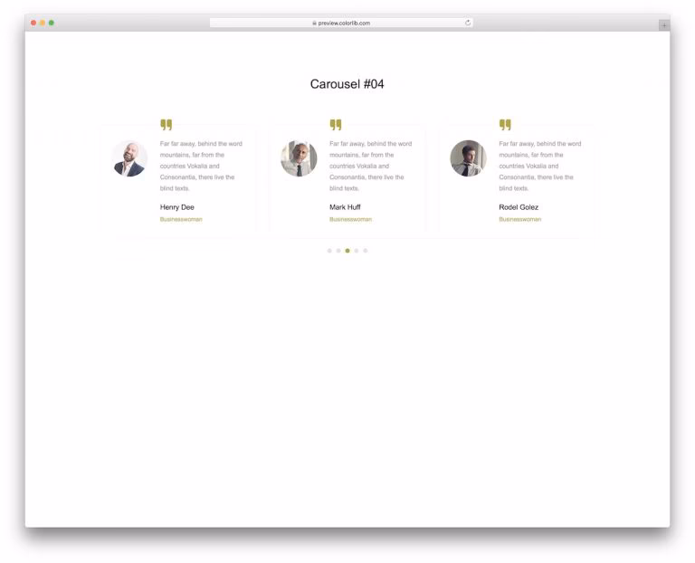 20 Best Free Bootstrap Slider Templates 2026 - Colorlib