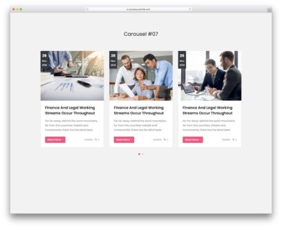 20 Best Free Bootstrap Slider Templates 2026 - Colorlib
