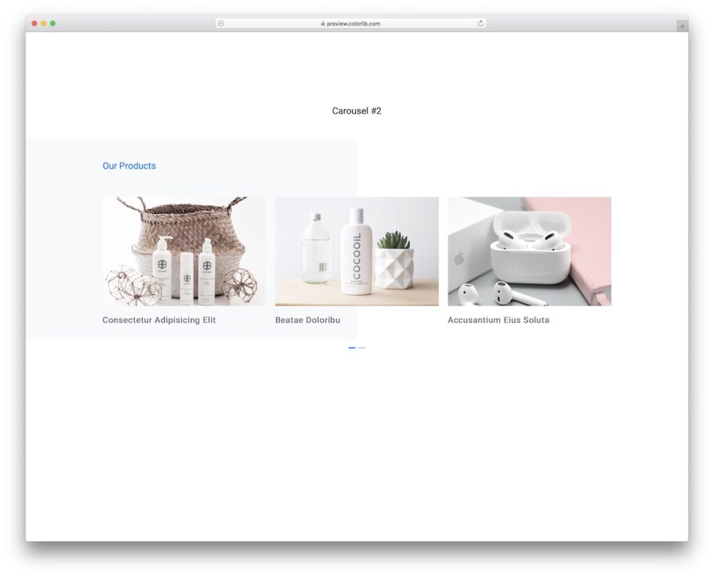 30 Best Bootstrap Carousel Templates 2026 - Colorlib