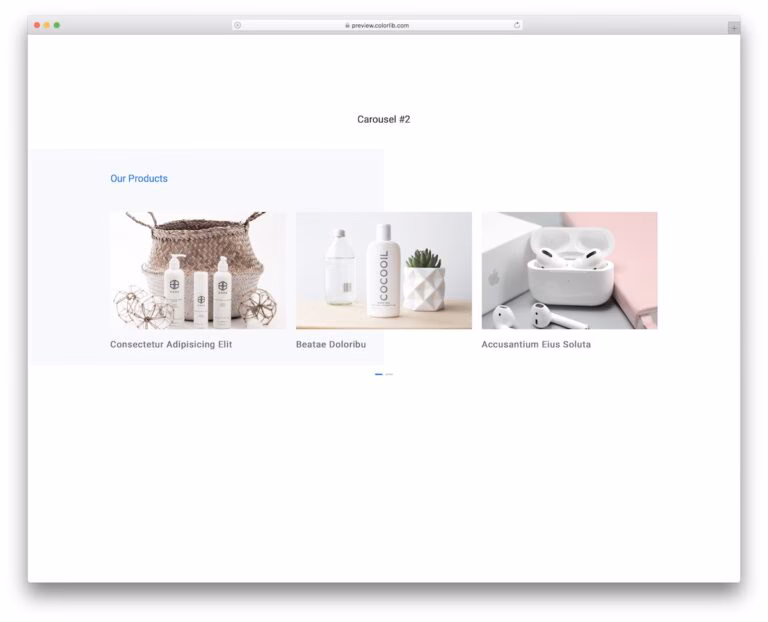 20 Best Free Bootstrap Slider Templates 2026 - Colorlib