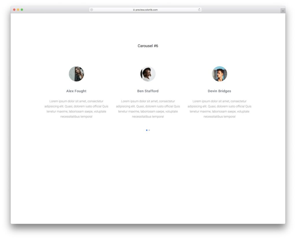 20 Best Free Bootstrap Slider Templates 2026 - Colorlib