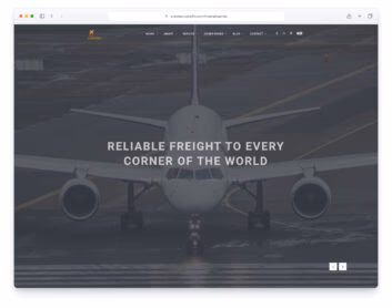 Carries website template