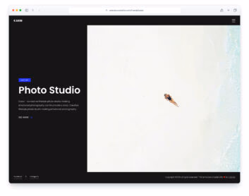 Cassi website template