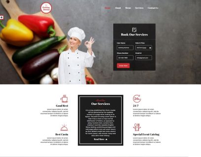 Catering Website Templates