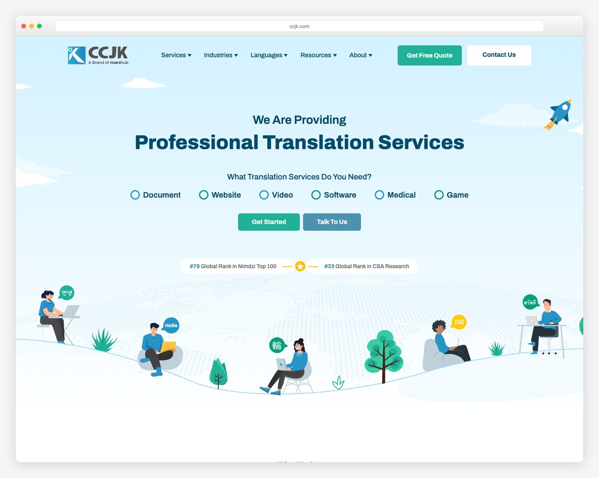 ccjk technologies website example