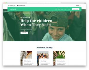 Charifit website template