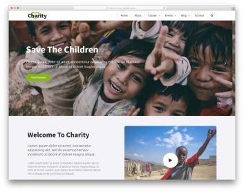Charity 2 Free Template