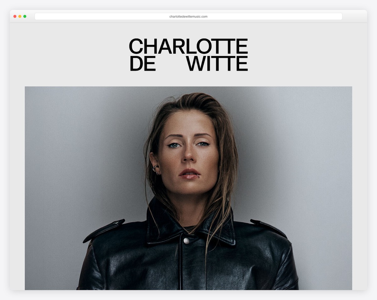 charlotte de witte dj website