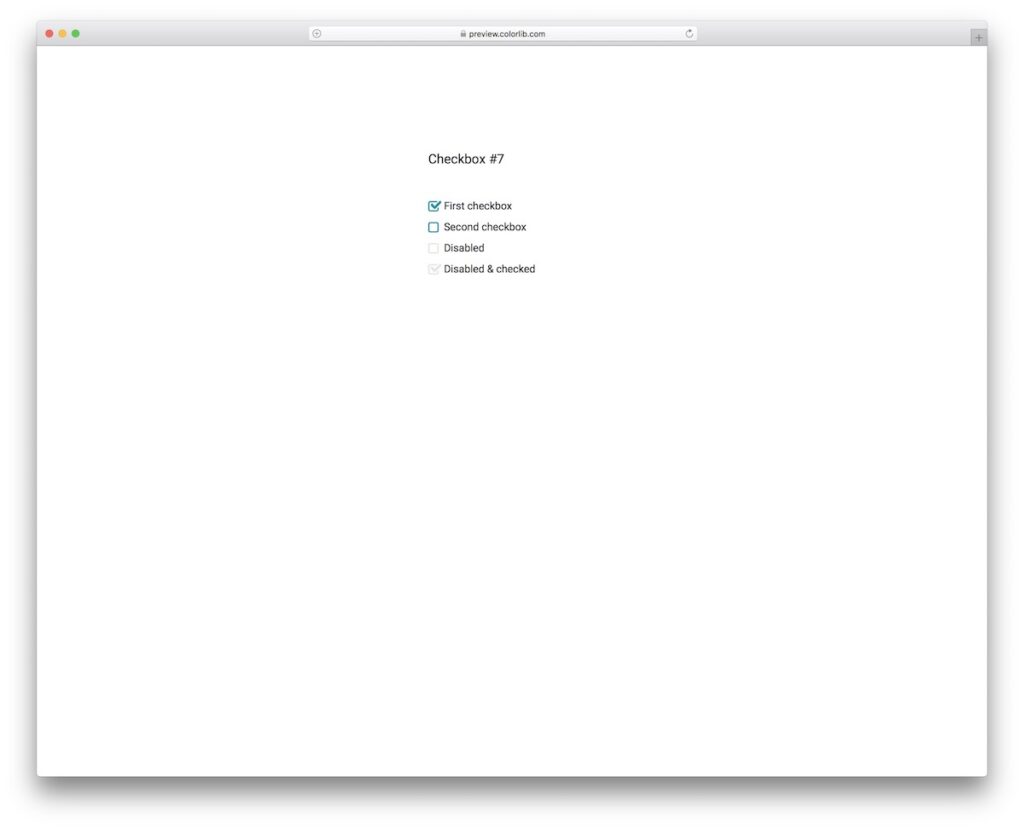 30 Best Free Bootstrap Checkbox Templates 2026 - Colorlib