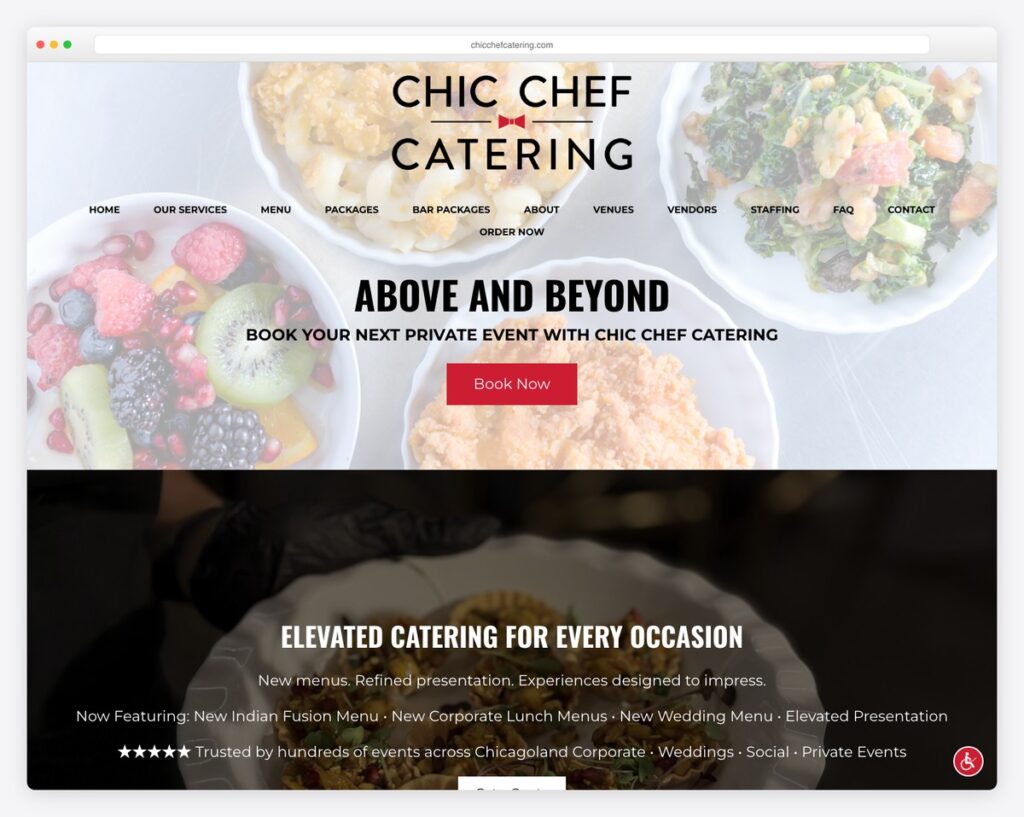 30 Best Catering Website Examples 2026 - Colorlib