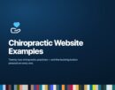 Chiropractic website examples featured image with accent colours sampled from all twenty-two sites