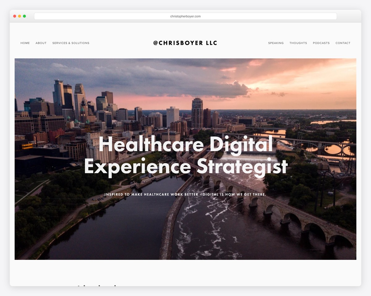 chris boyer service website