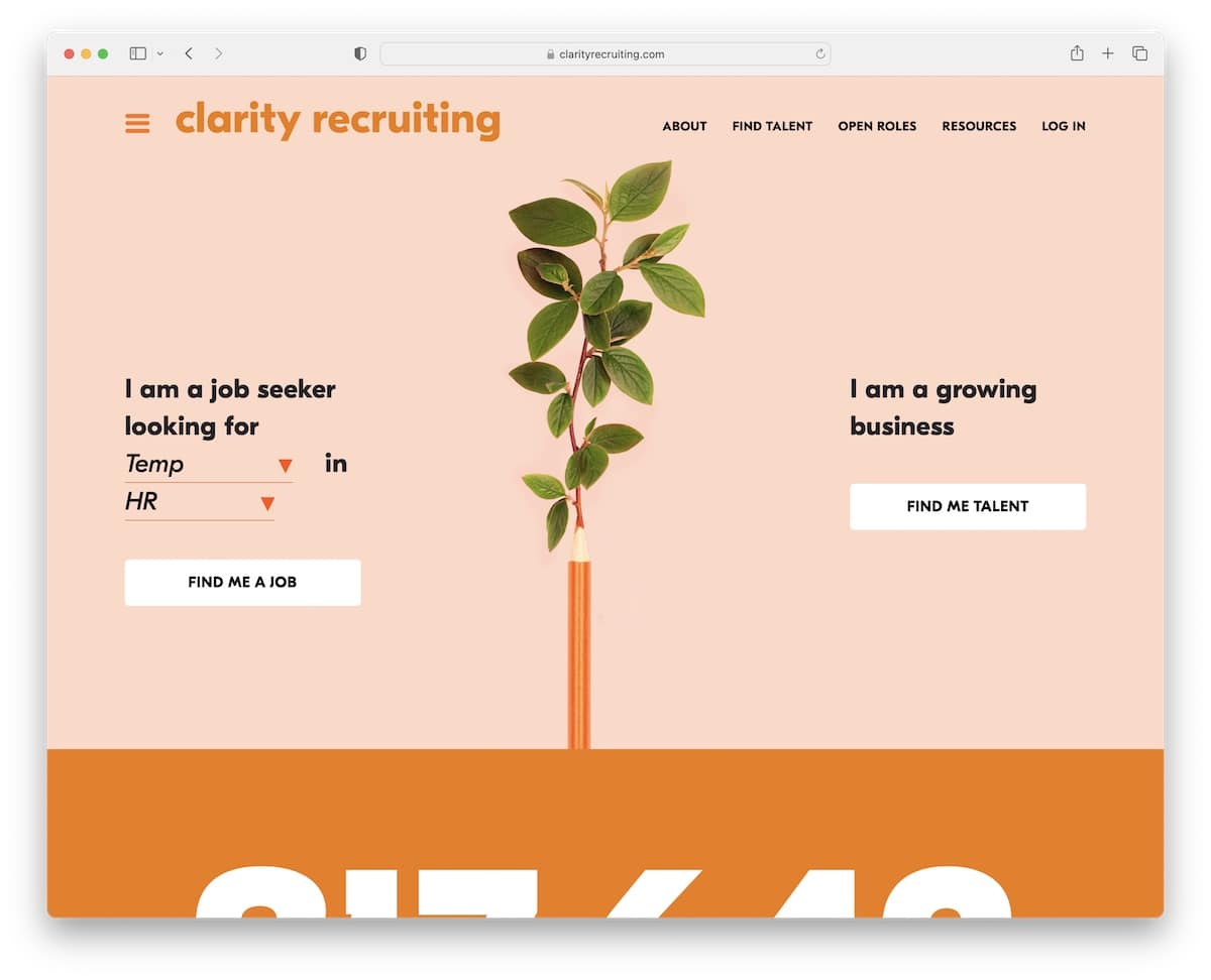 clarity recruiting website