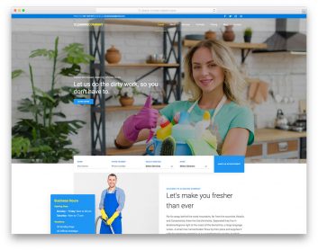 Cleaning Company Free Template