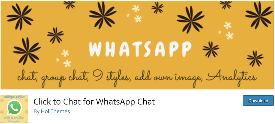 click-to-chat for whatsapp