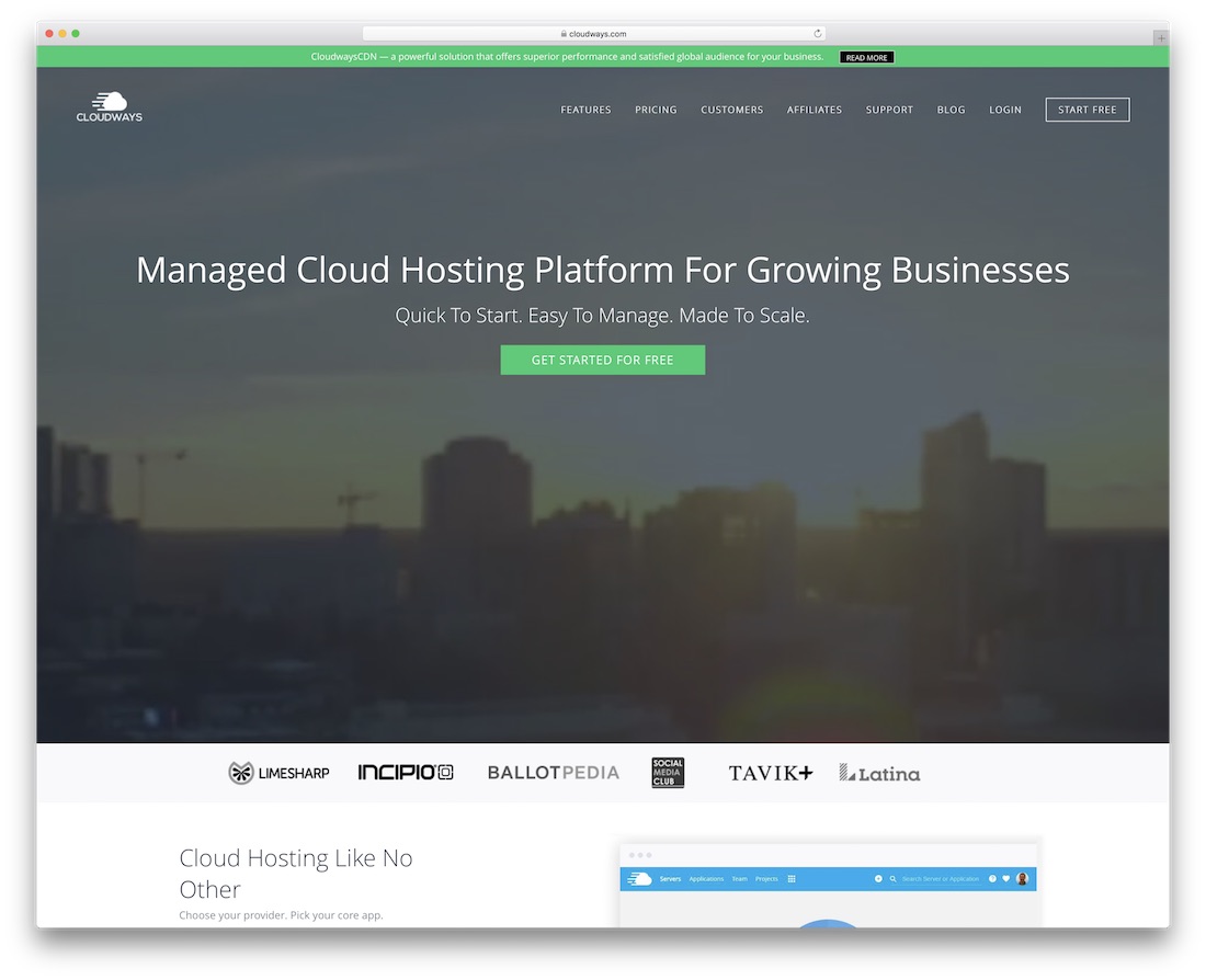 cloudways web hosting for personal website