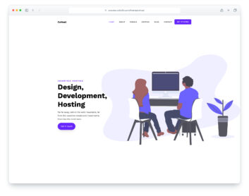 Cohost website template