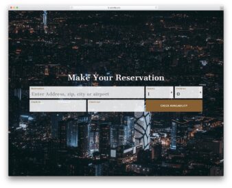 Colorlib Booking Form V6 UI snippet