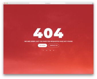 Colorlib Error 404 V16 UI snippet