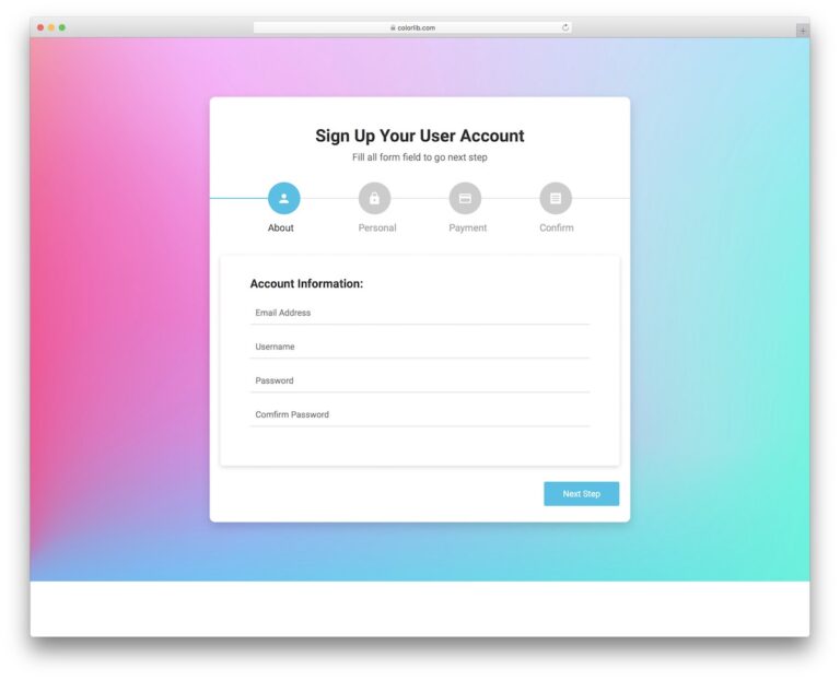 30 Best Free Bootstrap Wizard Templates 2026 - Colorlib