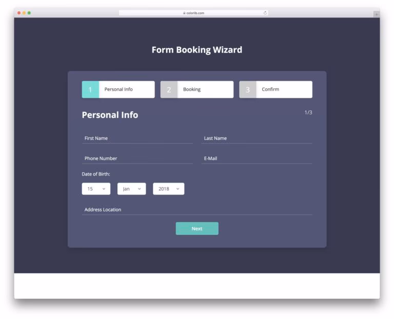 30 Best Free Bootstrap Wizard Templates 2026 - Colorlib