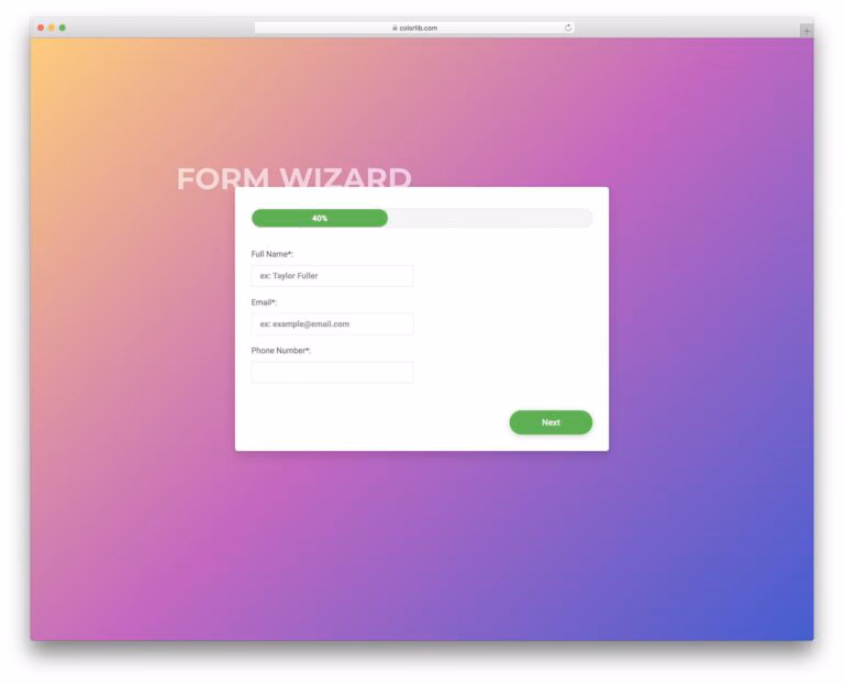 30 Best Free Bootstrap Wizard Templates 2026 - Colorlib