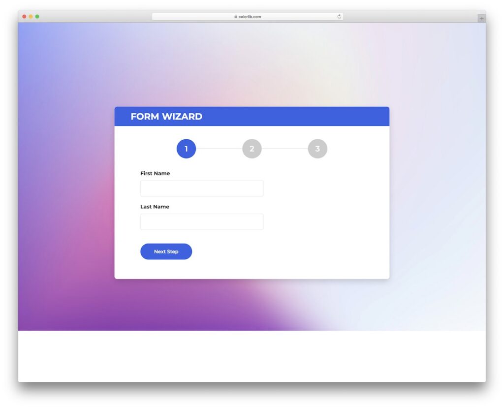 30 Best Free Bootstrap Wizard Templates 2026 - Colorlib