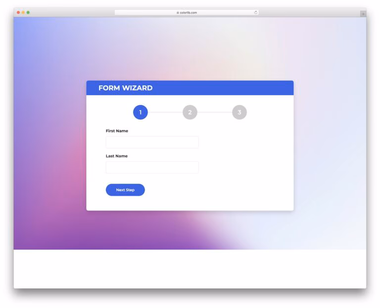 30 Best Free Bootstrap Wizard Templates 2026 - Colorlib