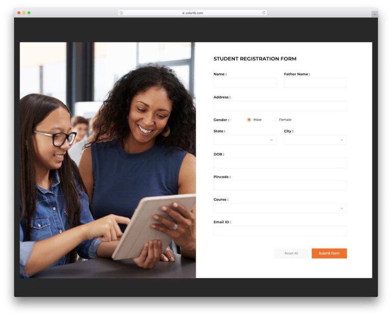40 Best Registration Form Templates 2026 - Colorlib