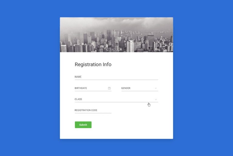 56 Free HTML & Bootstrap Registration Form Templates 2026 - Colorlib