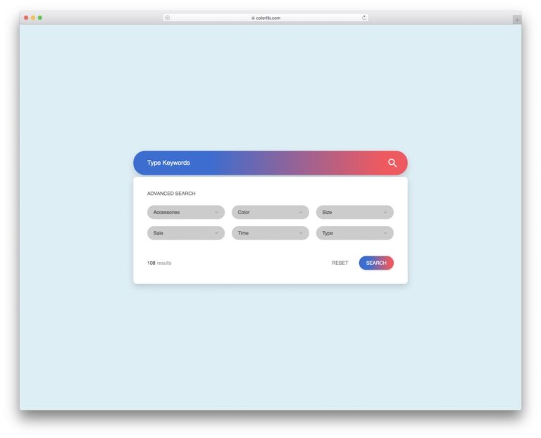 Template Colorlib Address Colorlib Search Form V10 - Free Fancy Search Template 2026 - Colorlib