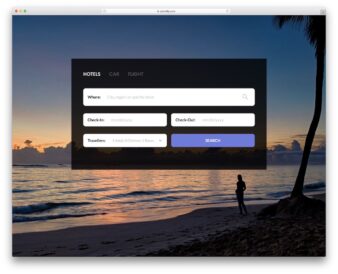 Colorlib Search Form V18 UI snippet