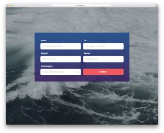 Colorlib Search Form V20 UI snippet