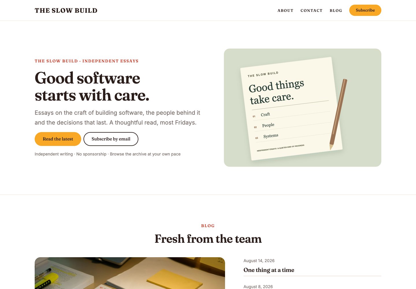 Unapp Blog free WordPress theme live demo