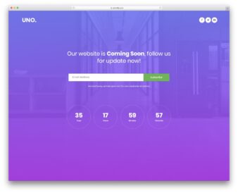 Coming Soon V07 UI snippet