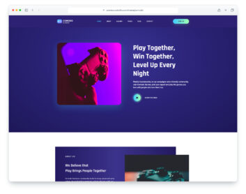 Comodo website template